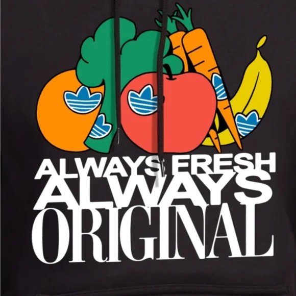 Adidas OG Always Hoodie new with tags Size L - Picture 3 of 8